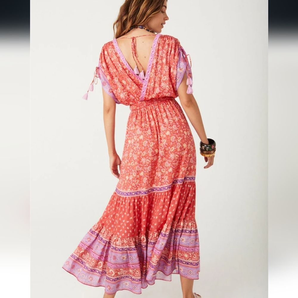 🍒NWT🍒 SPELL SUNSHINE BANDIT GOWN L - Picture 4 of 10